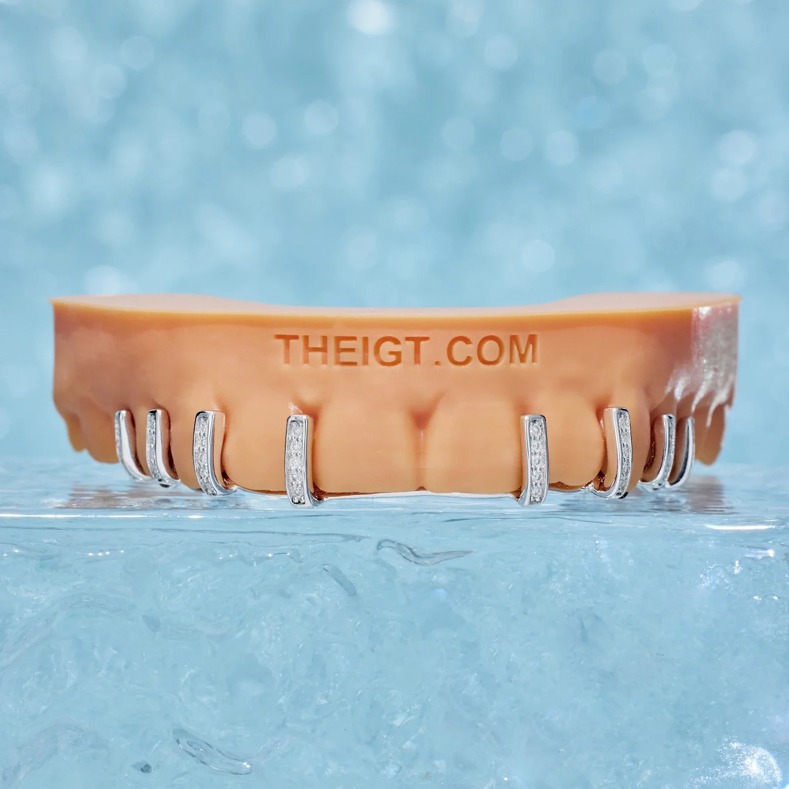 Single Row Diamond Bar Grillz - Image 5