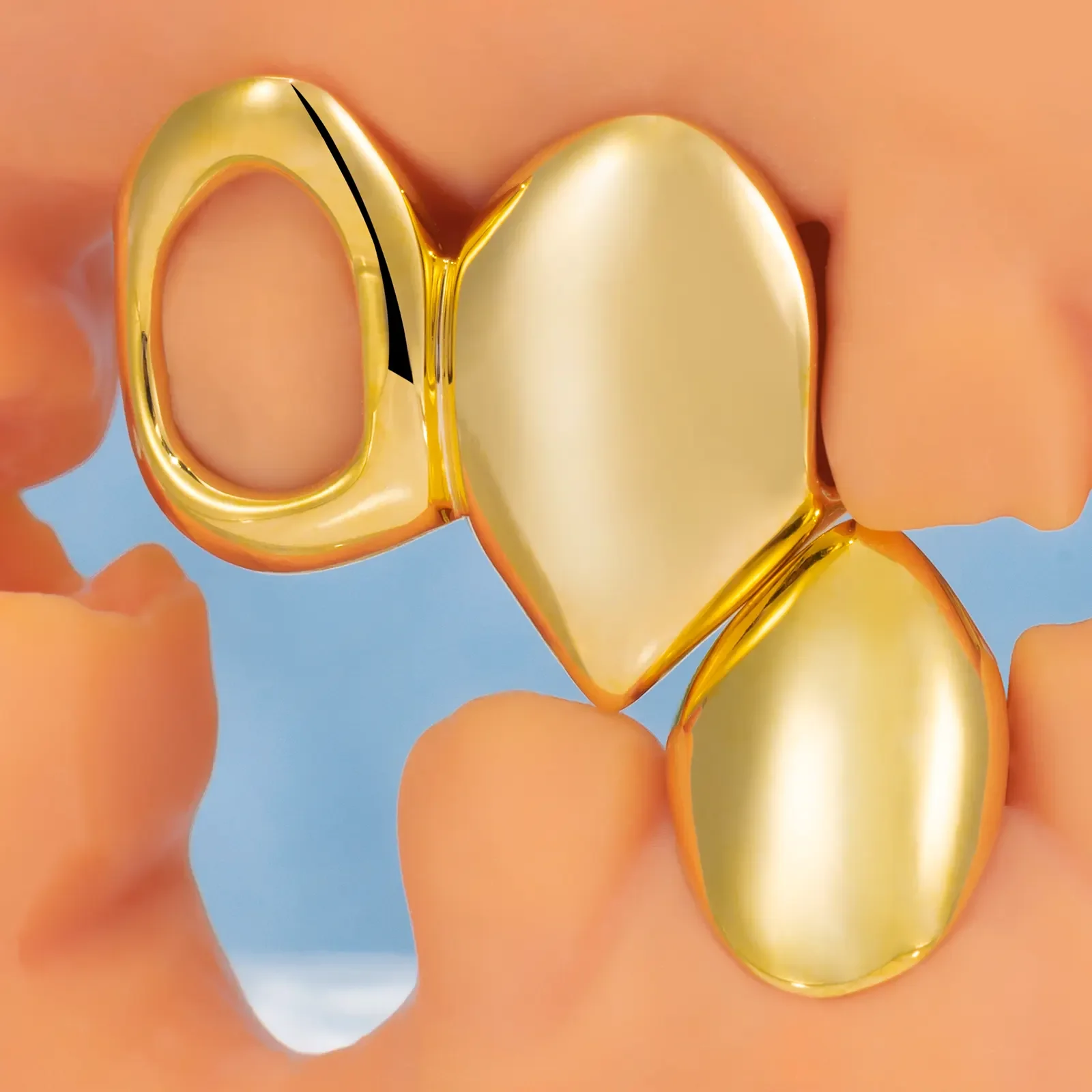 Solid Gold Fang Grillz - Image 3
