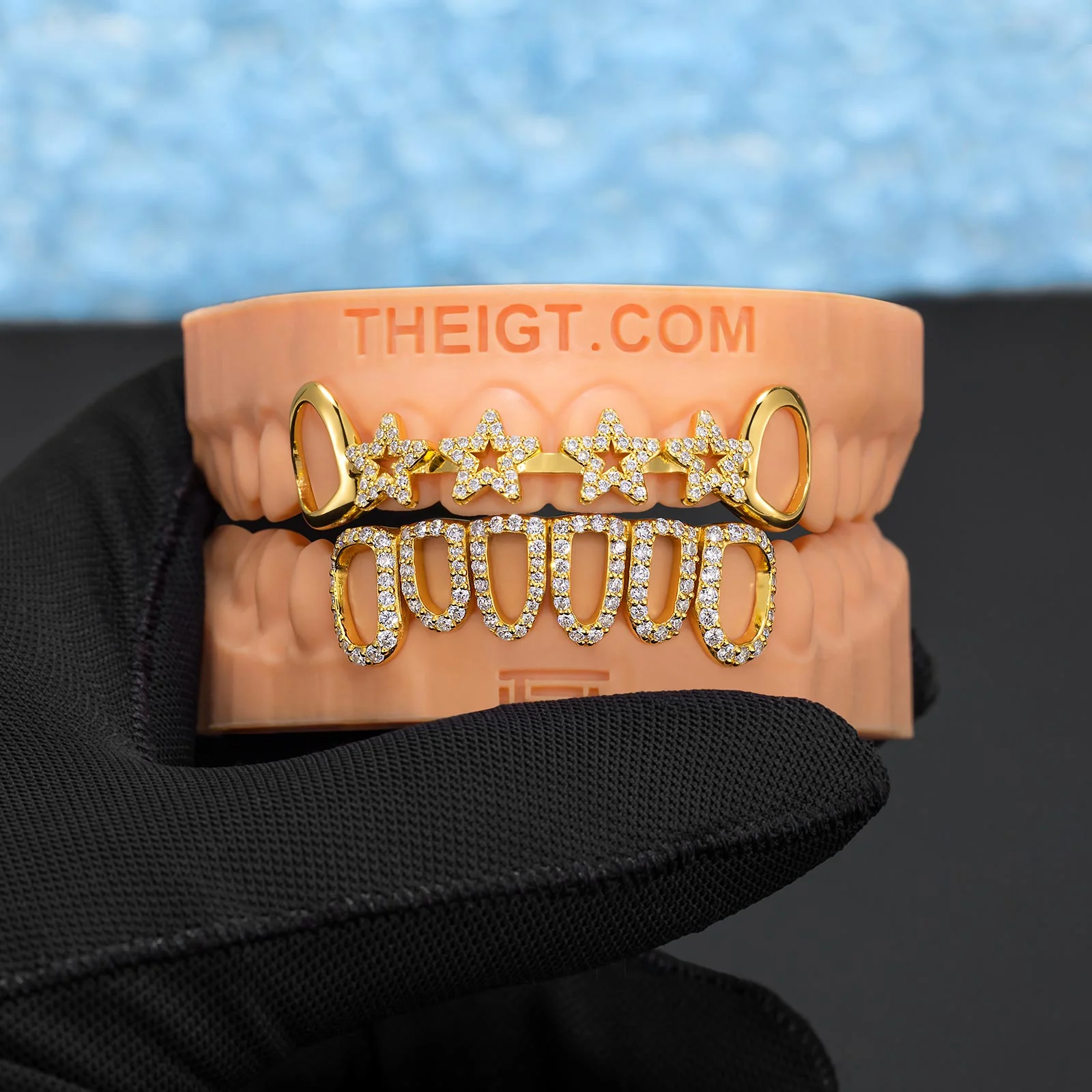 Star Brace Grillz With Open Fangs - Image 4