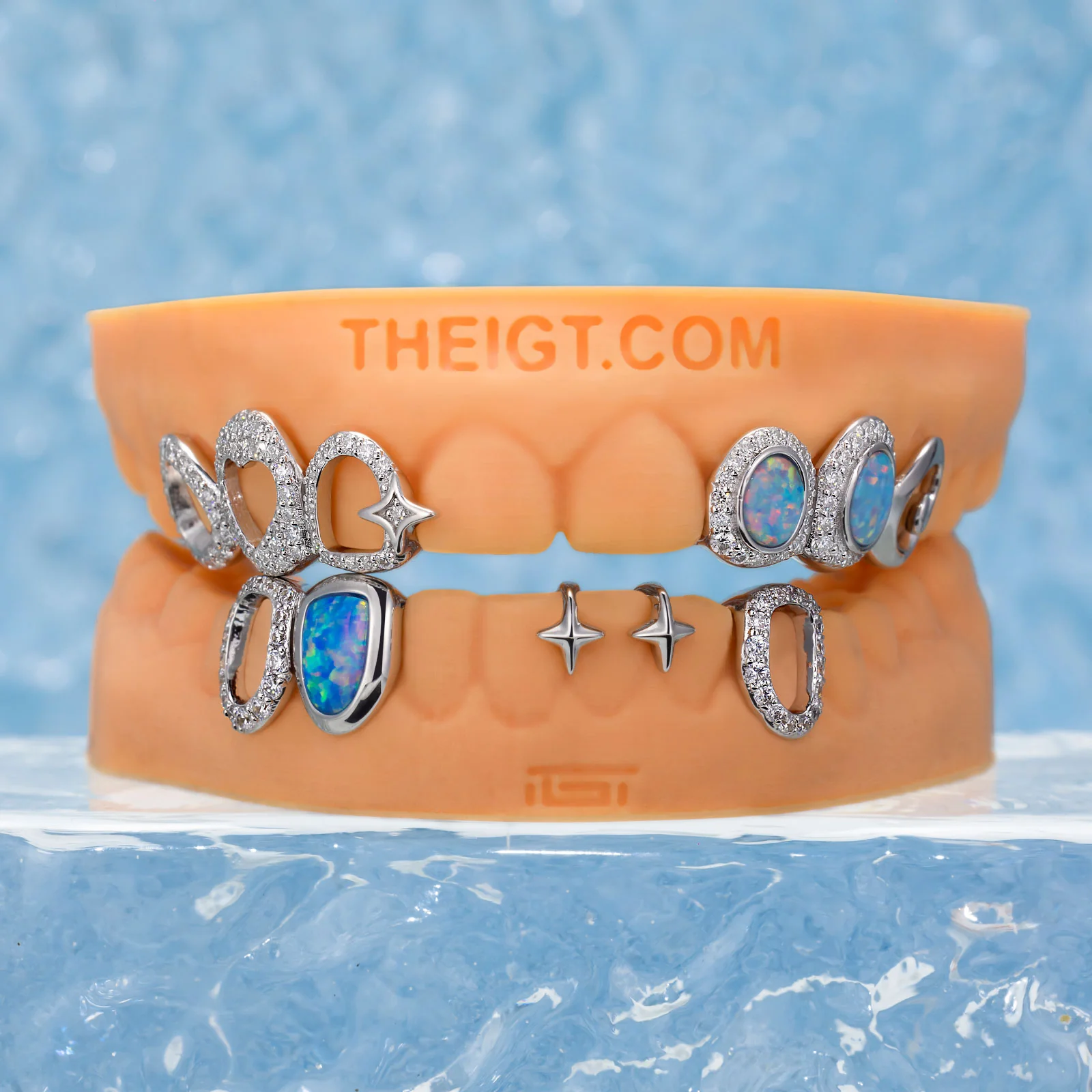 Star & Opal Diamond Grillz - Image 5