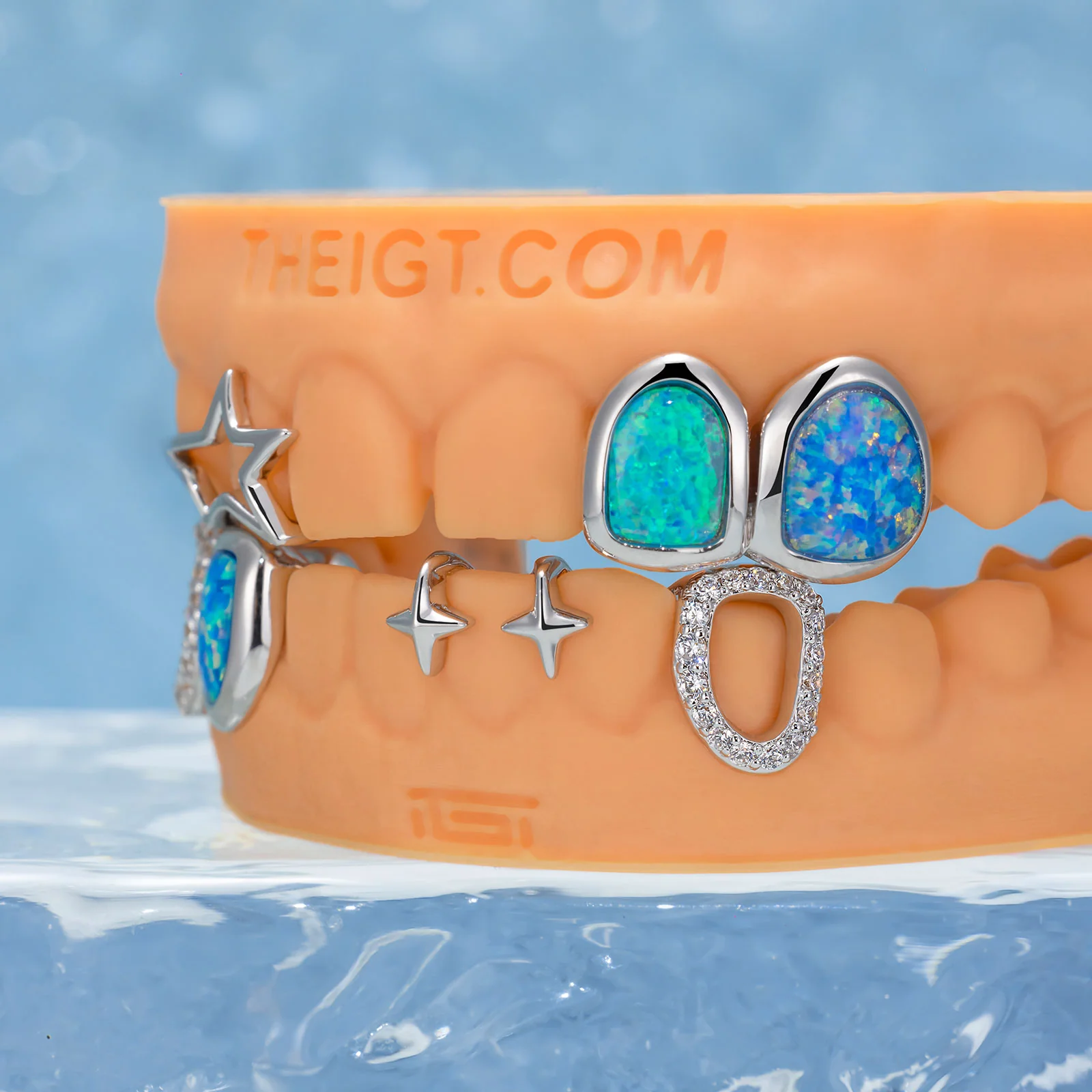 Star & Opal Diamond Grillz - Image 7