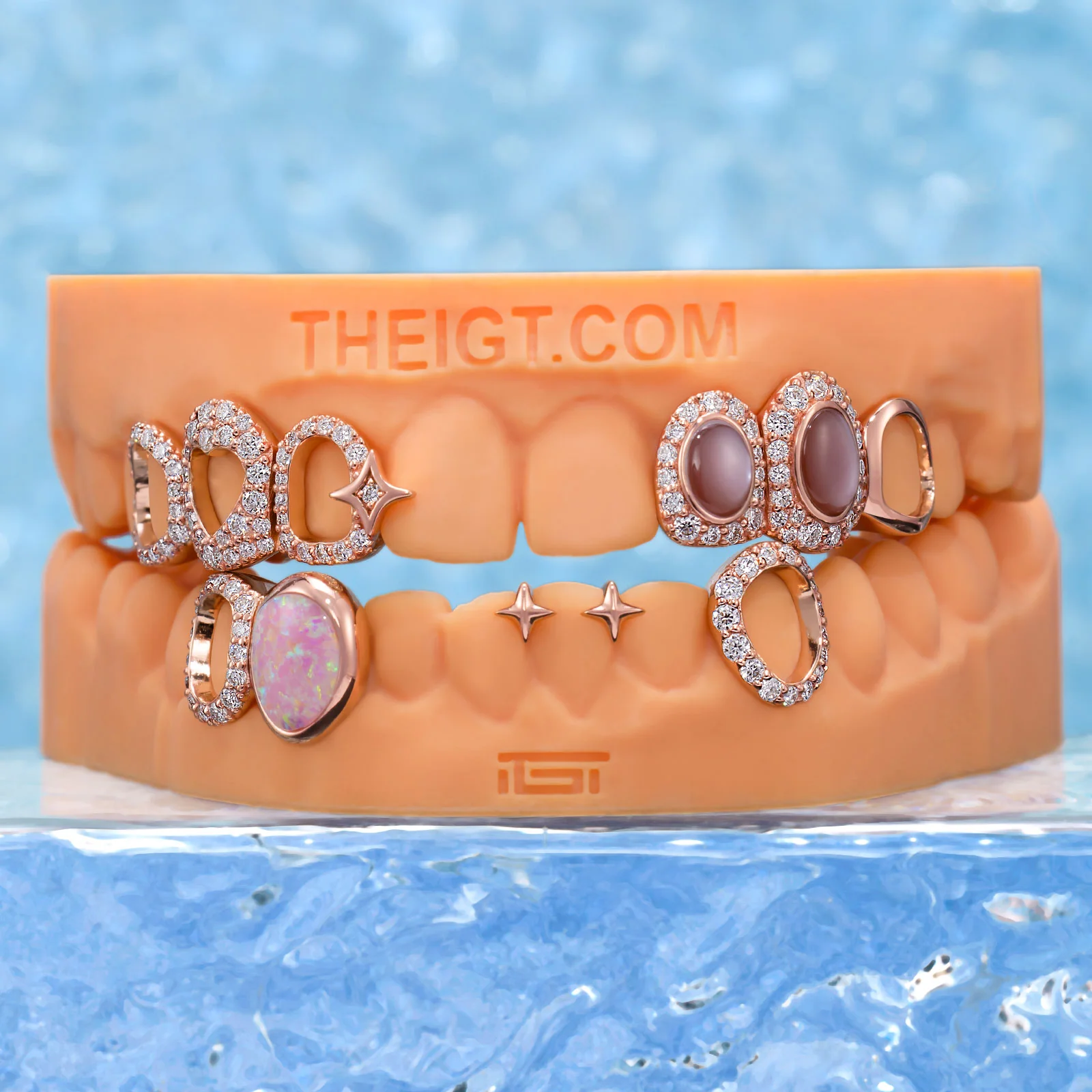Star & Opal Diamond Grillz - Image 8