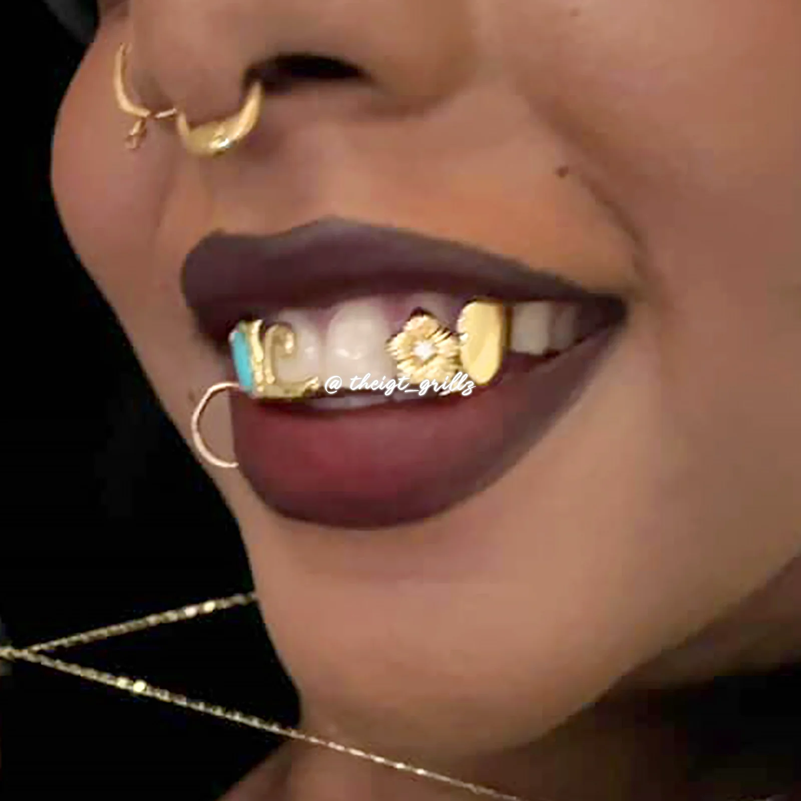 Sunset Hibiscus Fang Grillz - Image 8