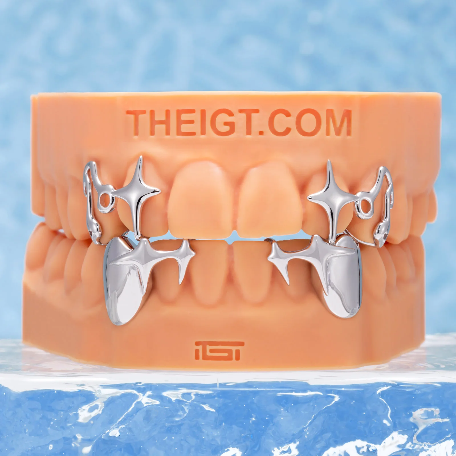 Symmetrical Star Grillz