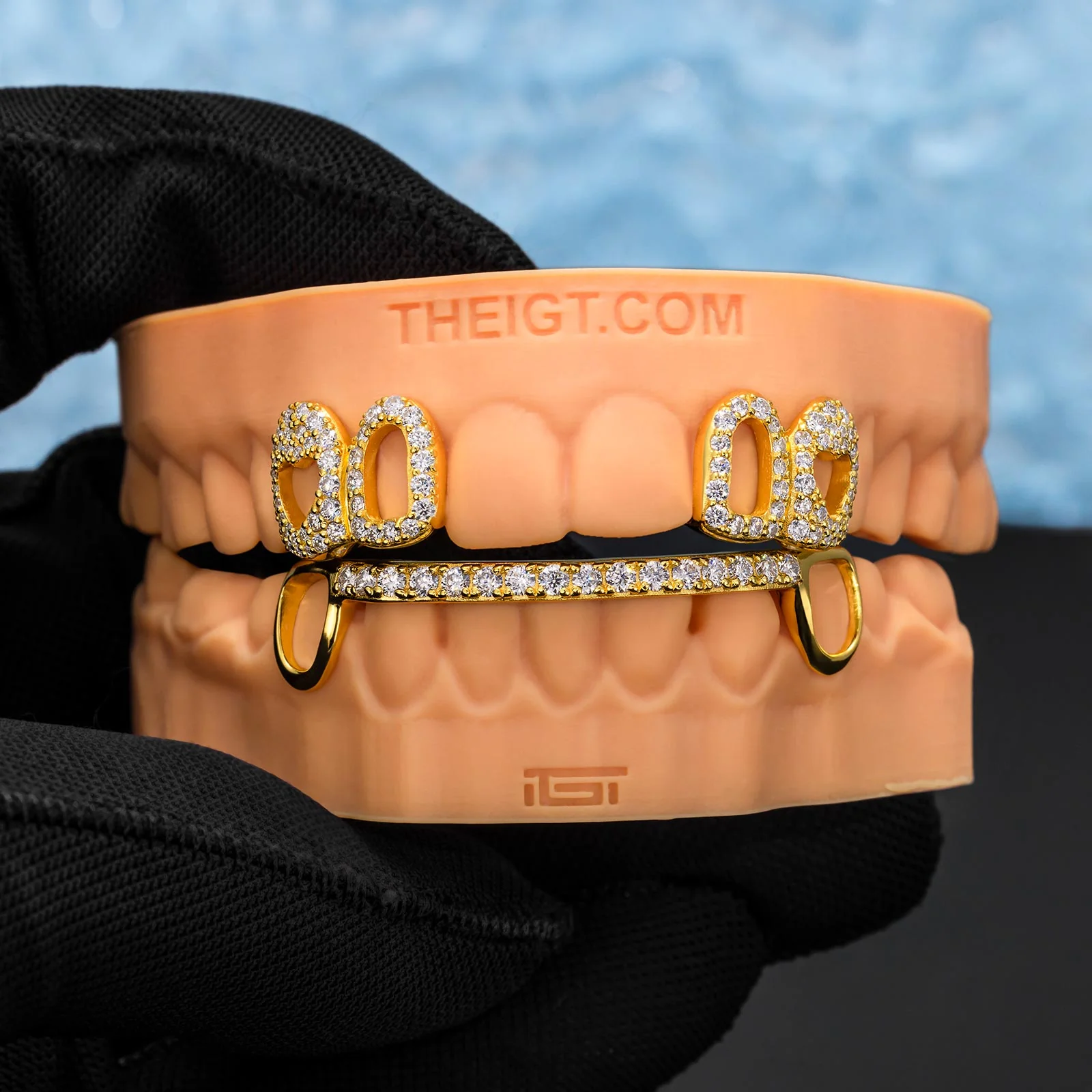 Top 4 Open Face With Bottom Bar Grillz - Image 10