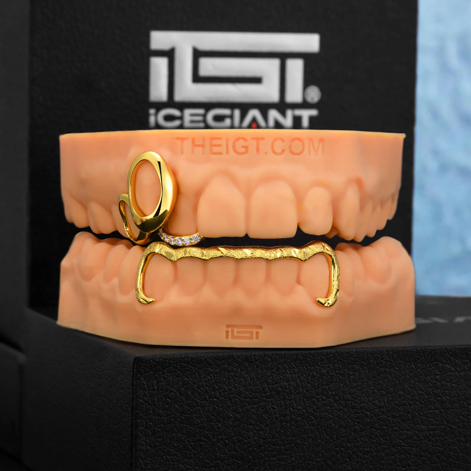 Top Open Face W Bottom Bar Grillz - Image 5