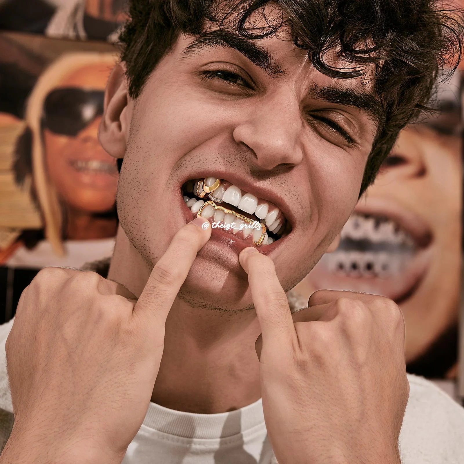 Top Open Face W Bottom Bar Grillz - Image 6