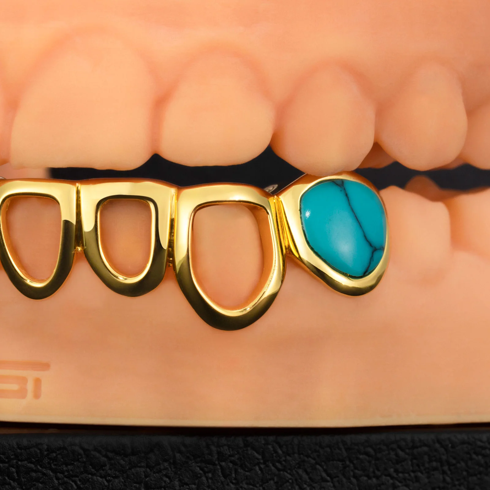 Turquoise & Open Face Grillz - Image 3