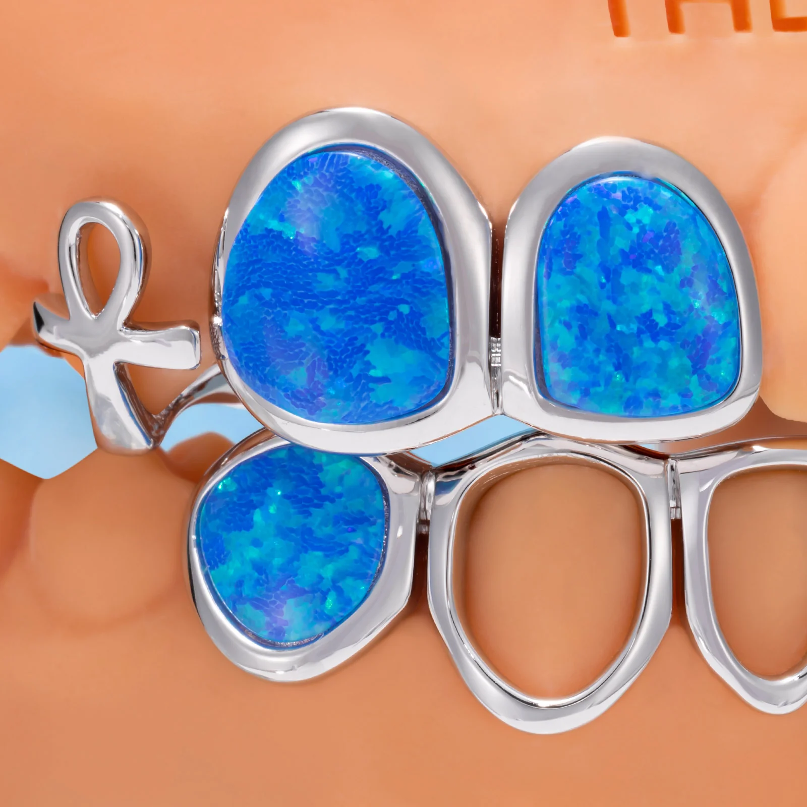 Turquoise & Open Face Grillz - Image 7