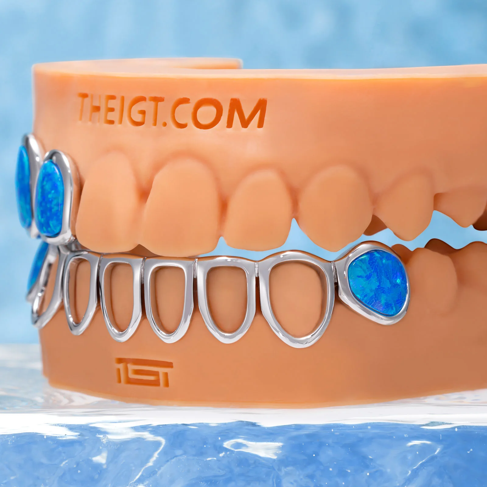 Turquoise & Open Face Grillz - Image 8