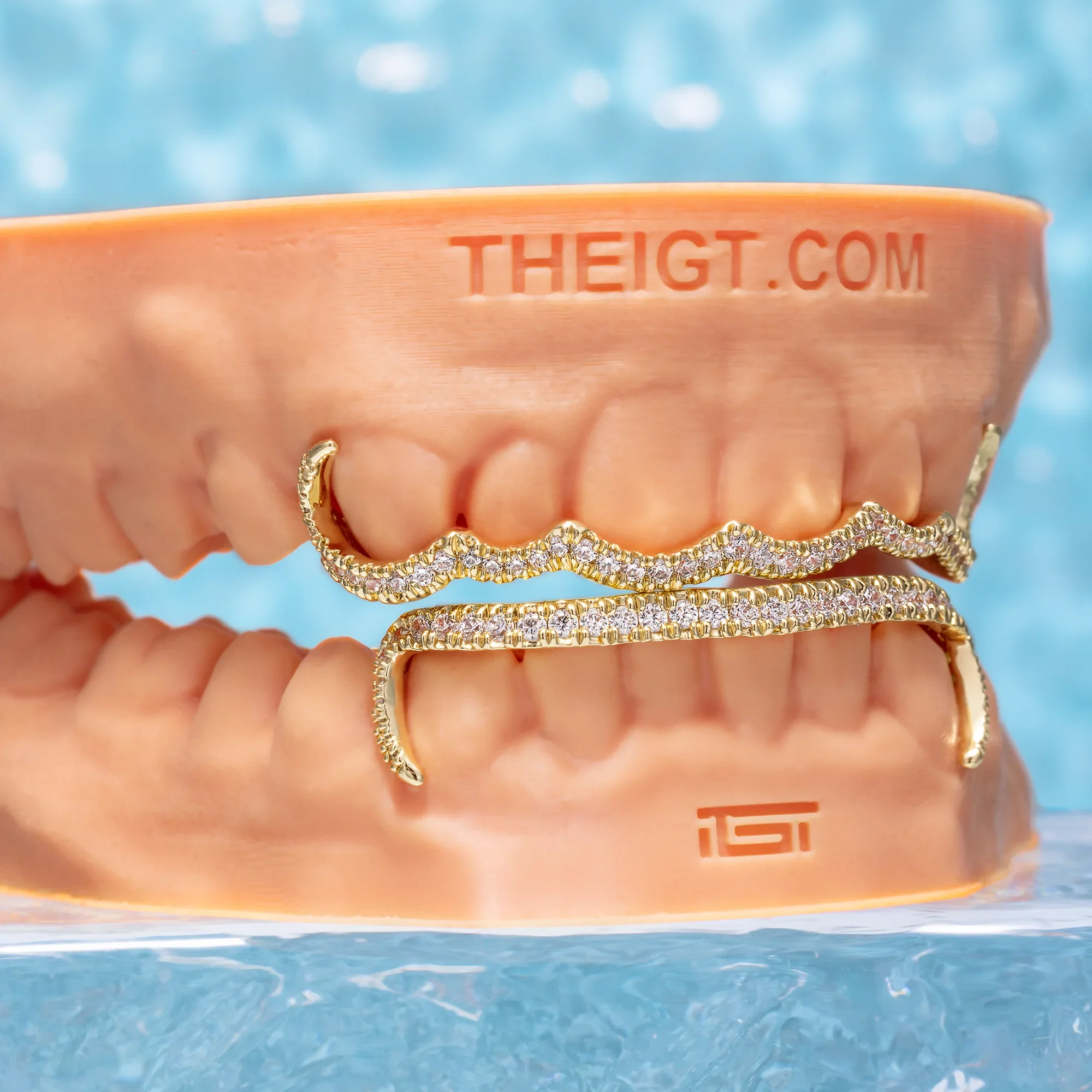 Wave Diamond Bar Grillz - Image 3
