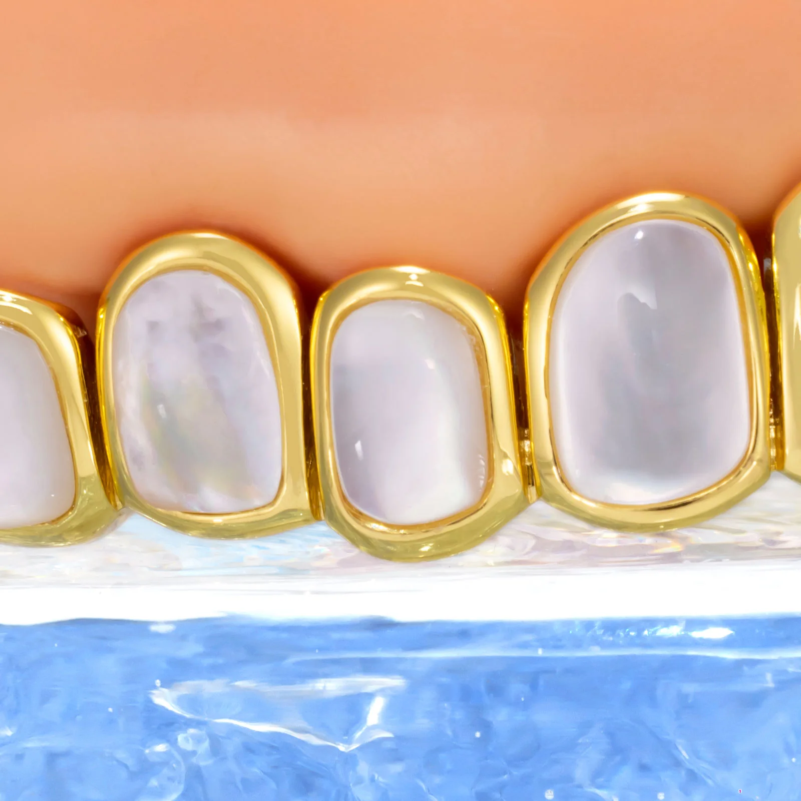 White Shell Grillz - Image 4